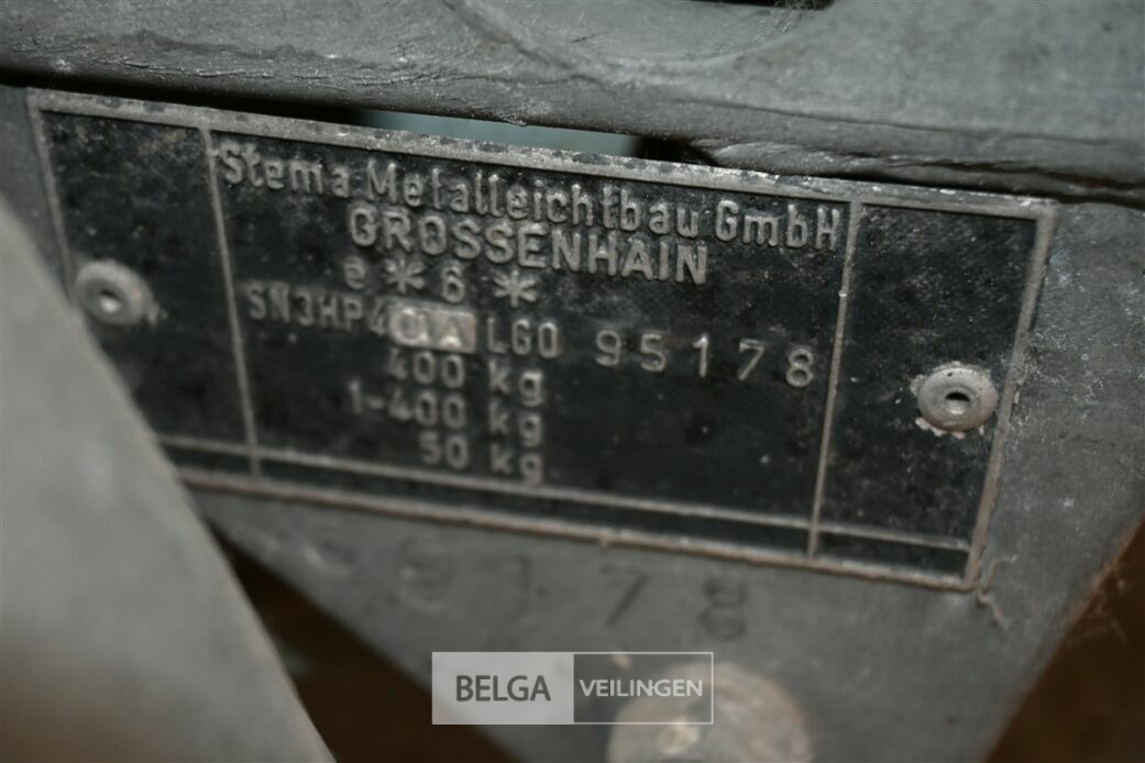 GROSSENHAIN aanhangwagen – foto 7 – kavel bij Belga Veilingen
