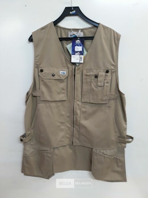 1 x Toolvest beige Fristads L – foto 2 – kavel bij Belga Veilingen, Oudsbergen