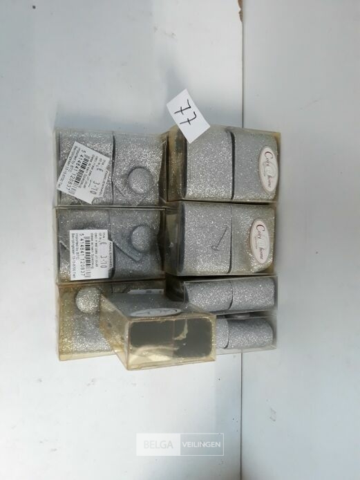 10 x Servetring set 2 zilver – foto 2 – kavel bij Belga Veilingen, Oudsbergen
