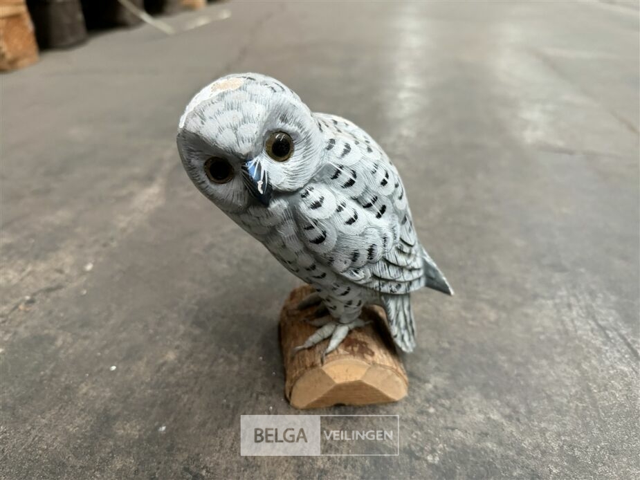 Doos met deco uilen – foto 3 – kavel bij Belga Veilingen, Lummen
