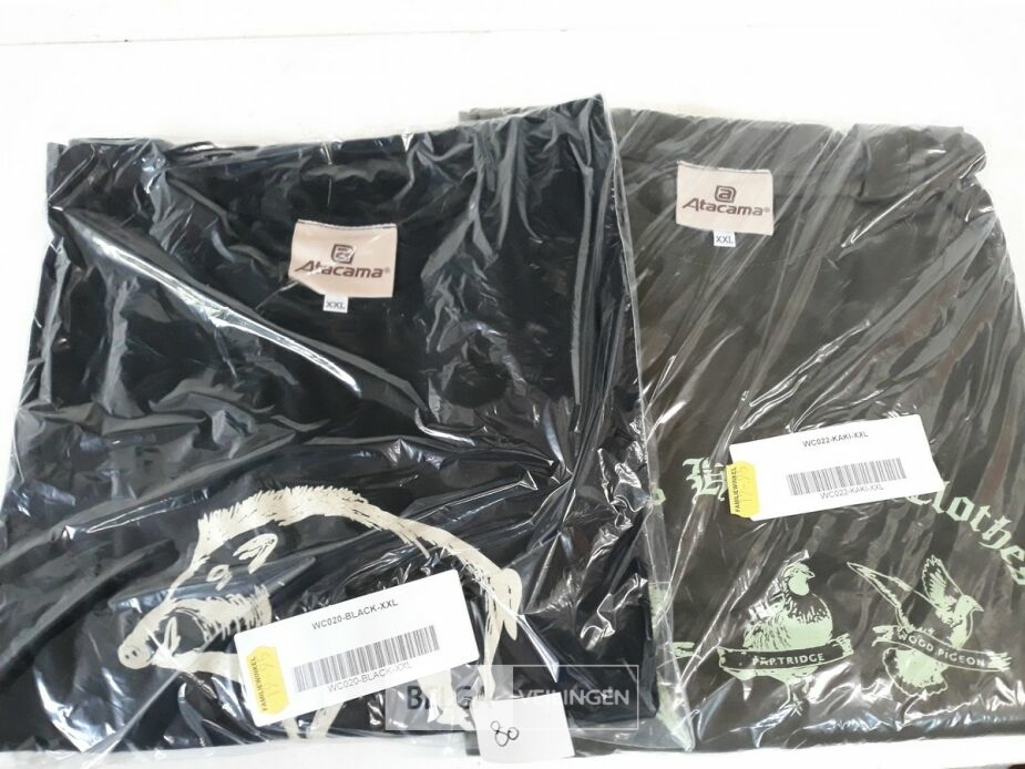2 x T-shirt lange mouwen met print XXL – foto 3 – kavel bij Belga Veilingen, Oudsbergen