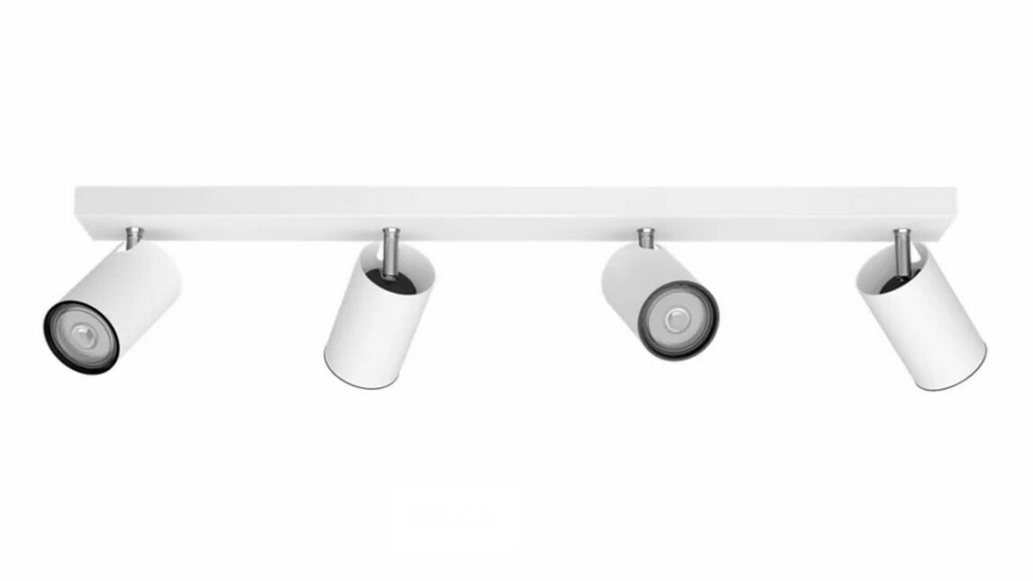 Philips Kosipo plafondspot, 4xGU10 – foto 2 – kavel bij Belga Veilingen, Bree