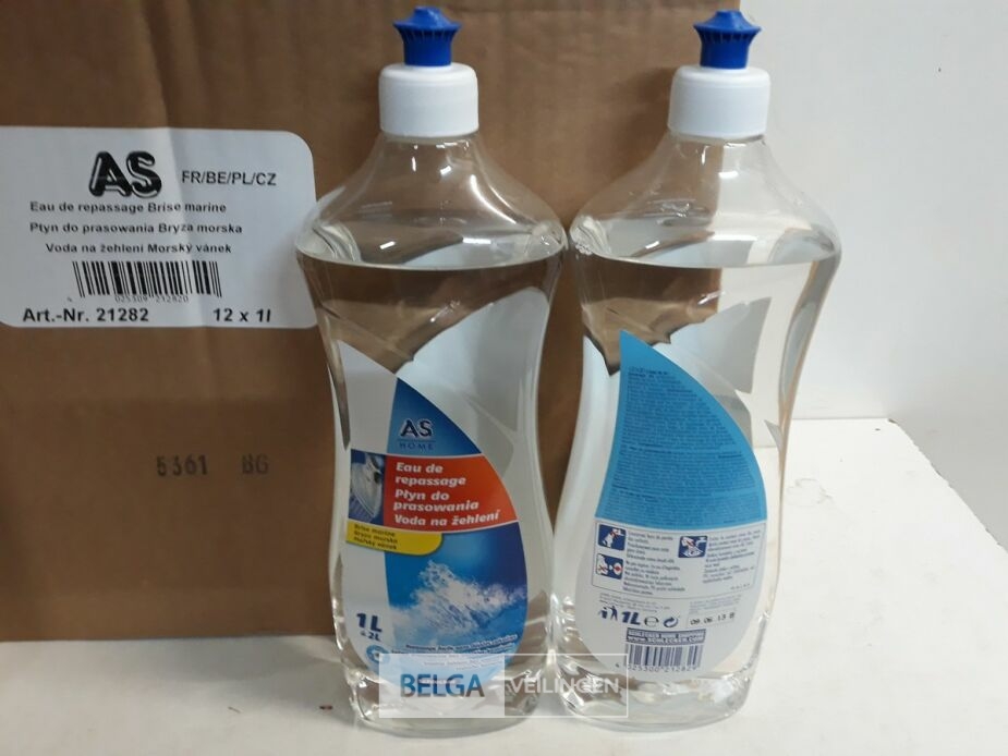 12 x Strijkwater 1 L marine fris – foto 4 – kavel bij Belga Veilingen, Oudsbergen