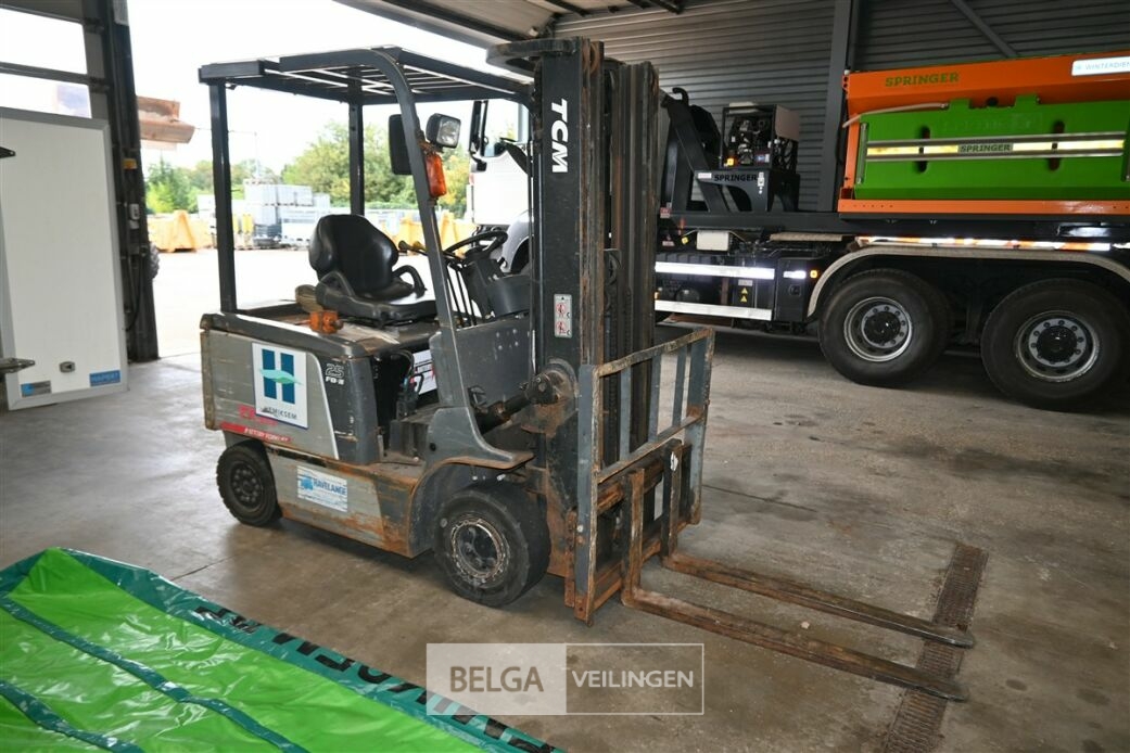 TCM elektrische heftruck – foto 2 – kavel bij Belga Veilingen