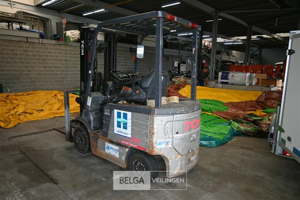 TCM elektrische heftruck – foto 15 – kavel bij Belga Veilingen