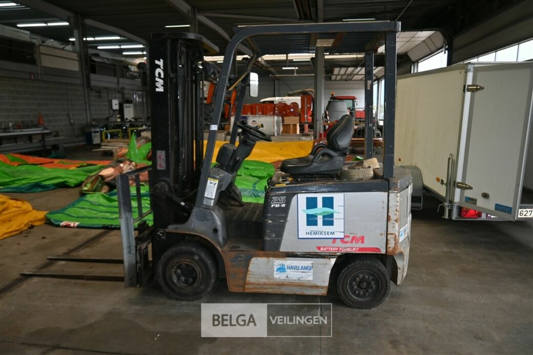 TCM elektrische heftruck – foto 16 – kavel bij Belga Veilingen