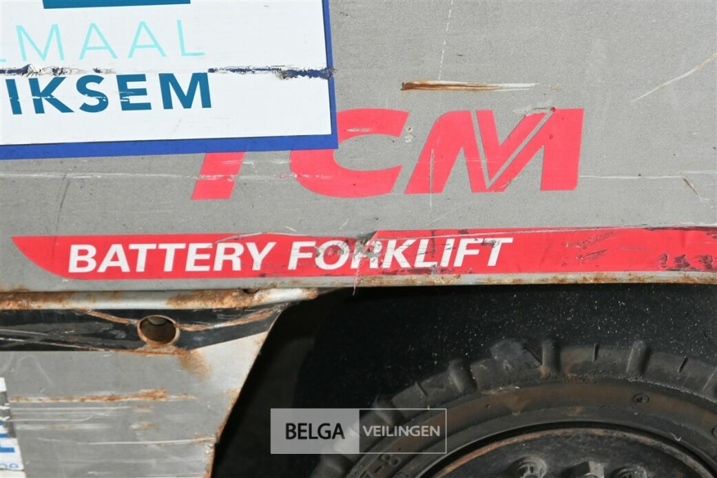 TCM elektrische heftruck – foto 17 – kavel bij Belga Veilingen