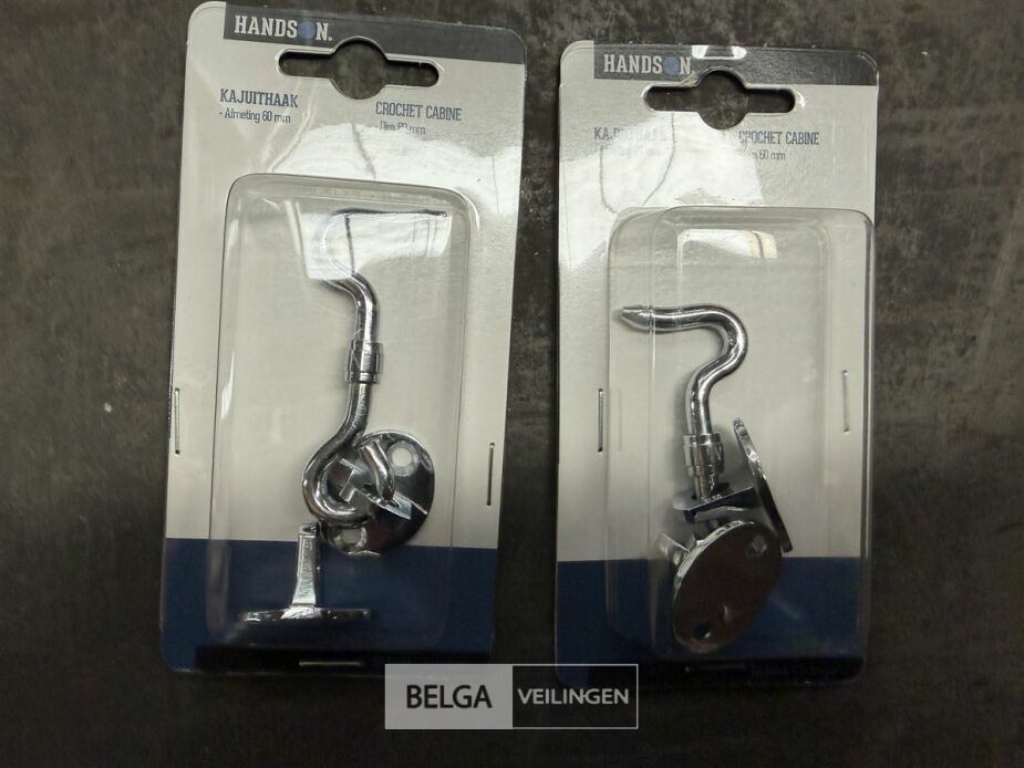 1 Doos kajuithaken – foto 3 – kavel bij Belga Veilingen, Lummen