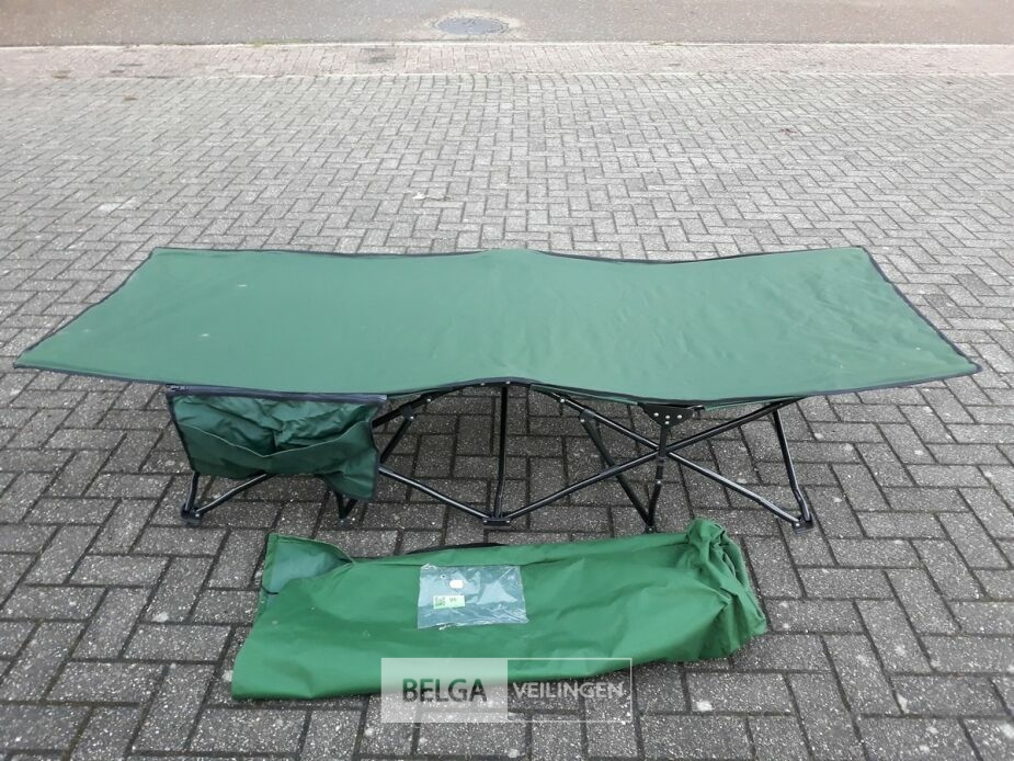 1 x Camping bed opvouwbaar – foto 2 – kavel bij Belga Veilingen, Oudsbergen