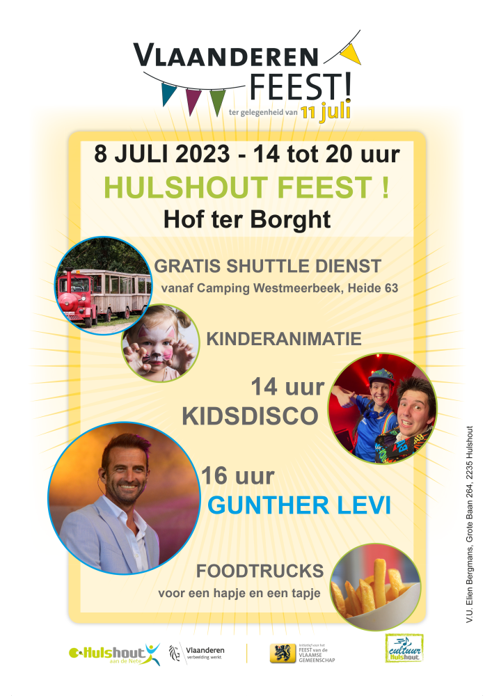 affiche Hulshout feest 2023 OK